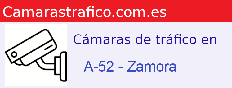 Cámaras dgt en la A-52 en la provincia de Zamora